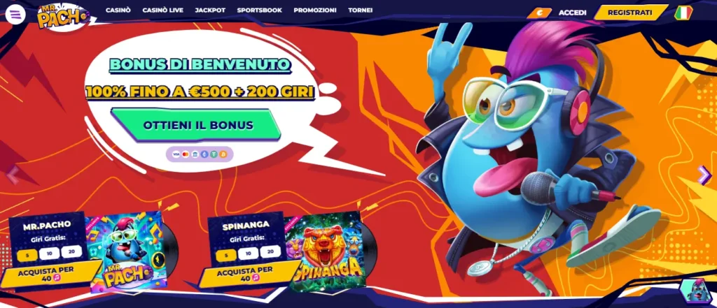 MrPacho casinò esteri stranieri